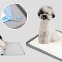 레드퍼피 실리콘 배변패드 강아지 오줌 쉬 위생 청소 배변패드