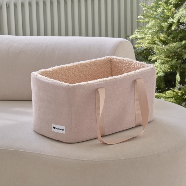 페오펫몰,레드퍼피 헤라슈 유모차쿠션(바구니형) 강아지방석 강아지침대 애견침대 여름방석 침대 시원한 유모차방석