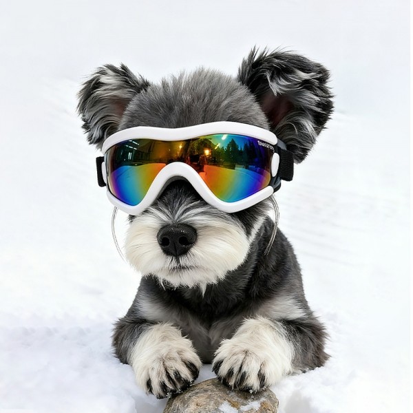 페오펫몰,레드퍼피 스포키 애견전용 고글 강아지고글 고글 라이딩 라이더고글 오토바이 패션