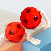 레드퍼피 펜타곤 터그놀이공 간식볼 장난감 노즈워크 삑삑이 애견훈련 공