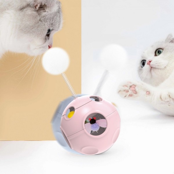 페오펫몰,레드퍼피 곤충잡기 오뚝이 장난감(색상랜덤)  간식볼 장난감 노즈워크 삑삑이 애견훈련 공