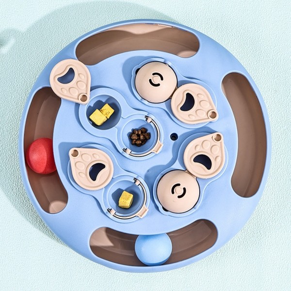 페오펫몰,레드퍼피 핑팡 노즈워크 장난감(색상랜덤)  간식볼 장난감 노즈워크 삑삑이 애견훈련 공