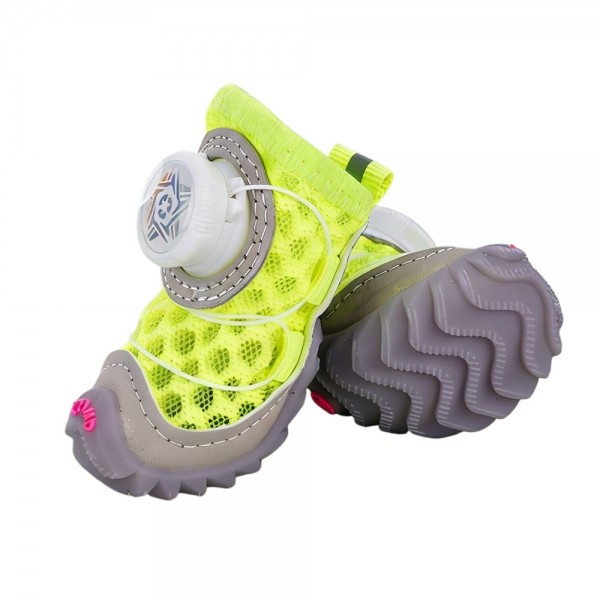 페오펫몰,레드퍼피 스타다이얼 메쉬 펫 슈즈[4개 한셋트] 신발 보호