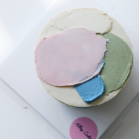 바둑이-반려동물케이크