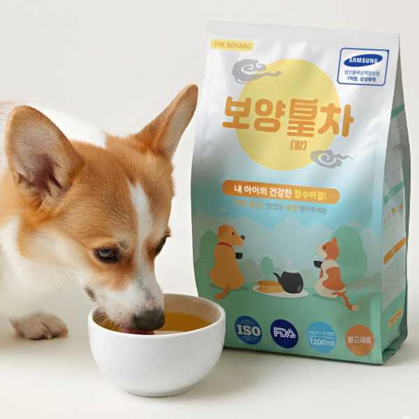 [댕캉스특가]더보양 강아지 고양이 마시는 황태 보약 영양음료 보양황차 40ml x 30개