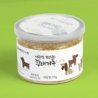 반려견수제간식 대관령흰눈담은 황태가루 50g★3봉(대관령건조)
