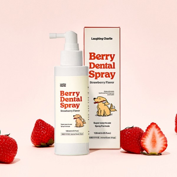 페오펫몰,래핑찰리 베리 덴탈 스프레이 120ml [최저가]