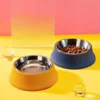 [댕썸머특가] 펫트너스 레이스 강아지 식기 고양이 밥그릇 물그릇 1구