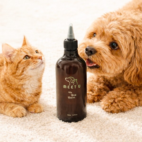 미트유 대용량 반려동물 강아지 고양이 디퓨저 실내 리필 방향제 플라워 500ml
