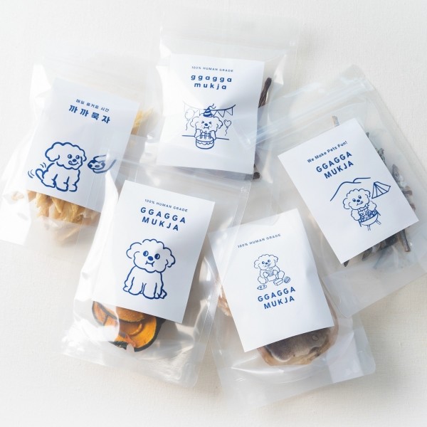 페오펫몰,까까묵자 연어 큐브 40g