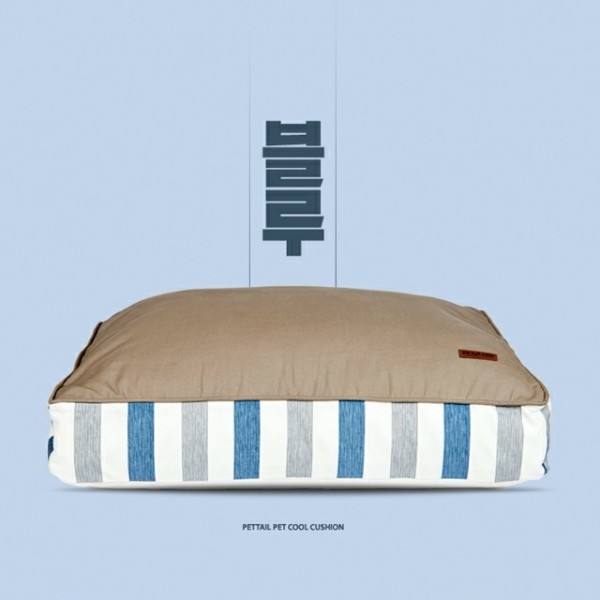 페오펫몰,펫테일 개빵빵 강아지 고양이 사각 쿠션 방석 국산