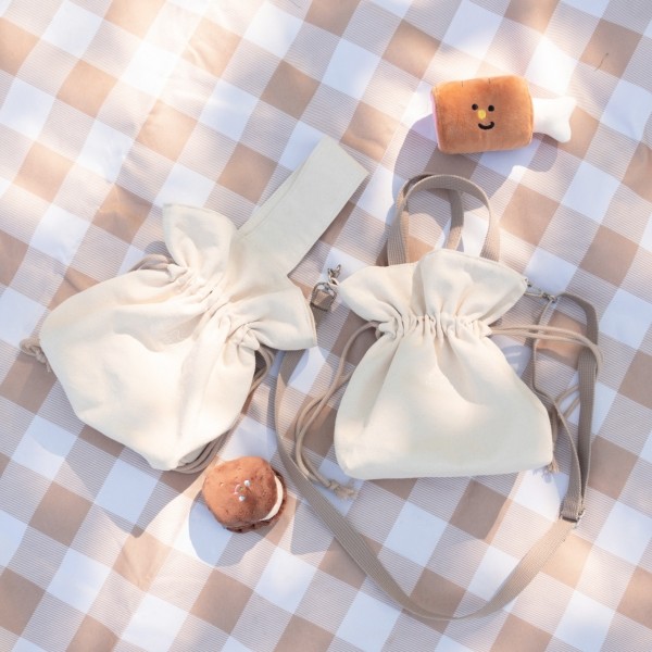 페오펫몰,펫테일 강아지 복조리 산책가방