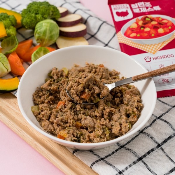 페오펫몰,[하이독] 자연식 특식 칠면조로제스튜 화식 (50G) X 10팩