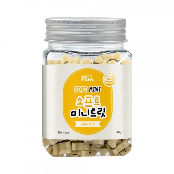 리틀포우 소프트 미니트릿 강아지 간식 고구마치즈 180g