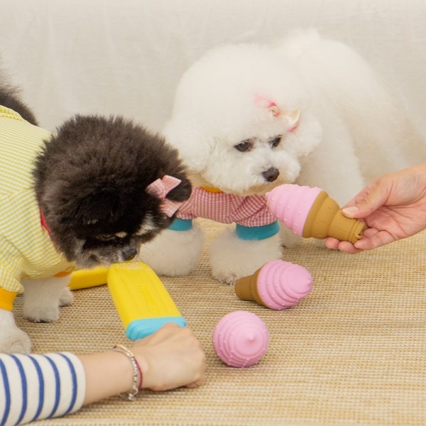 페오펫몰,[펫토리아] 르칙 아이스 장난감 아이스크림 콘&바