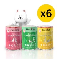 [펫토리아] 퍼스트메이트 그레인프리 강아지캔 346g x6개