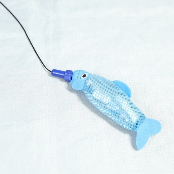 페오펫몰,펫토리아 르칙 릴 낚시대 블루화이트 고양이장난감