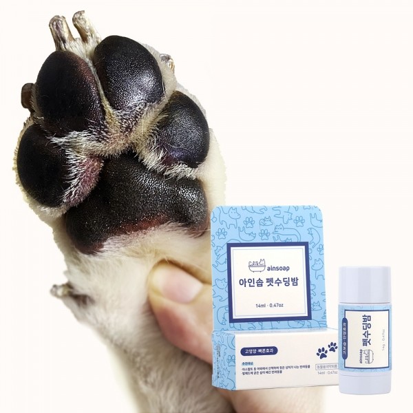 페오펫몰,아인솝 펫수딩밤 펫버터크림 강아지 고양이 각질관리 풋밤 습진 보습 3종