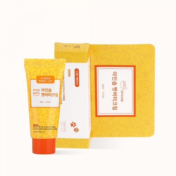 페오펫몰,아인솝 펫수딩밤 펫버터크림 강아지 고양이 각질관리 풋밤 습진 보습 3종