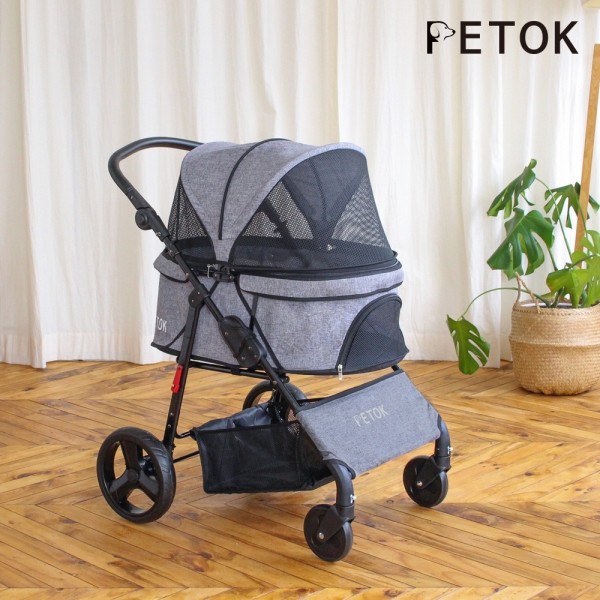 페오펫몰,펫톡 프리미엄 펫모차 심포니 30 유모차 (최대30kg 탑승)