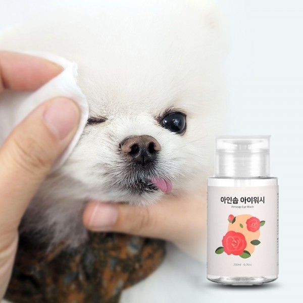 페오펫몰,아인솝 건강하고 깨끗한 눈가 펫아이워시 대용량 200ml