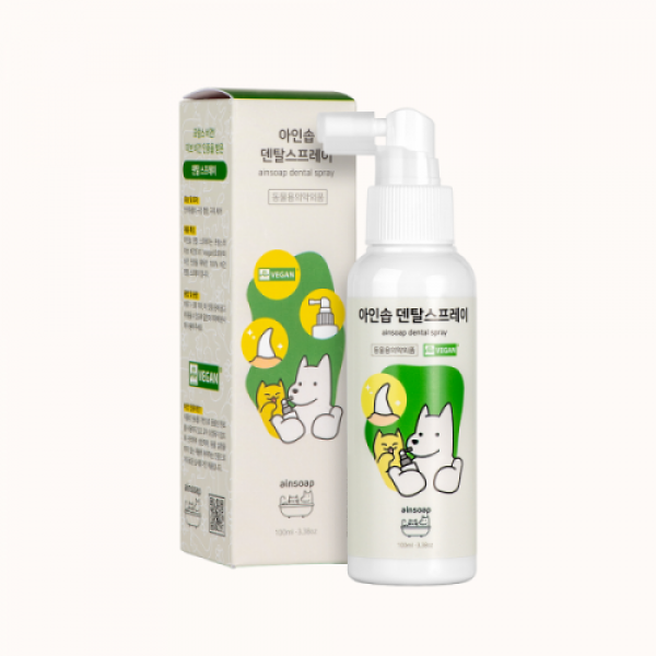 페오펫몰,아인솝 양치가 어려운 강아지를 위한 덴탈스프레이100ml