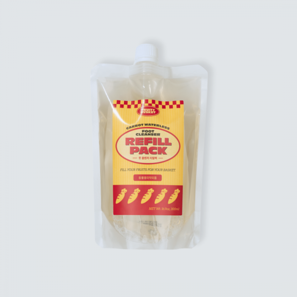 프루티바스켓 캐롯 풋클렌저 리필팩 300ml