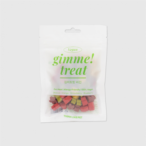 페오펫몰,씽크라이크펫 김미트릿 비건트릿 1팩