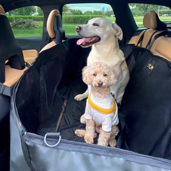 페오펫몰,라이칸 강아지카시트 L사이즈 대형견카시트 털날림방지 방수 올커버 풀커버 반려견 반려동물