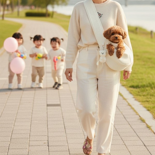 페오펫몰,[감사특가] 예보들 강아지 슬링백 포대기 이동가방 이동장