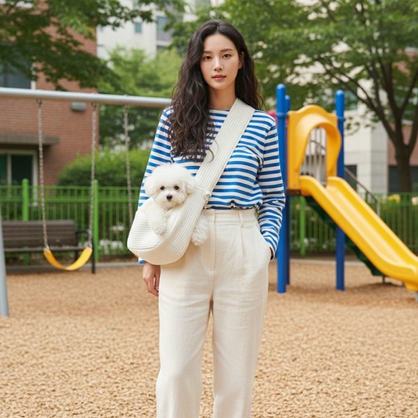 페오펫몰,[감사특가] 예보들 강아지 슬링백 포대기 이동가방 이동장