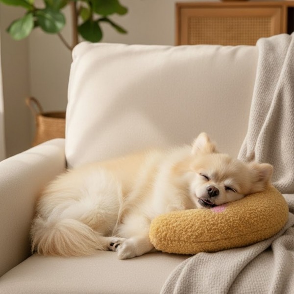 페오펫몰,예보들 강아지 고양이 머리쿠션 반려동물 목베개 애견베개 목뼈보호