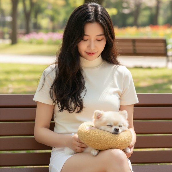 페오펫몰,예보들 강아지 고양이 머리쿠션 반려동물 목베개 애견베개 목뼈보호