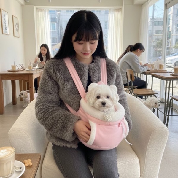페오펫몰,[예보들][설날특가] 예보들 강아지 앞가방 슬링백 이동가방 산책용품 야외용품 아기띠  새끼 강아지