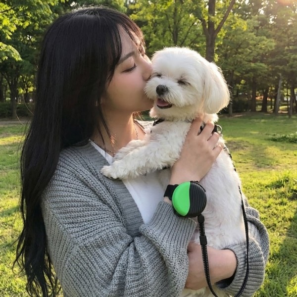 페오펫몰,[예보들][설날특가]자유로운 손목형 웨어러블 강아지 자동 리드줄