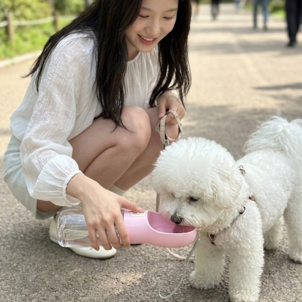 페오펫몰,강아지 물병산책 휴대용 물통 물병