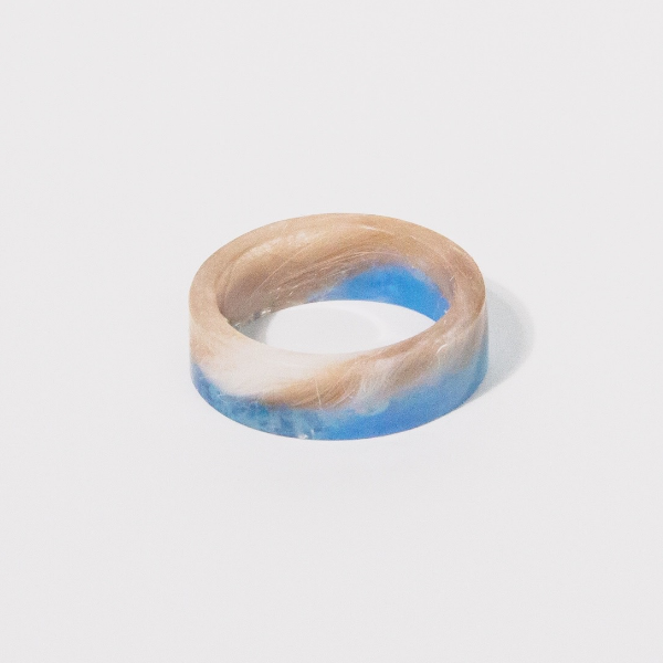 페오펫몰,반려동물 털로 만든 반지 - 블루니스 호마이카