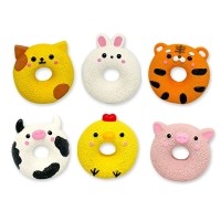 모모 라텍스 도넛펫 토이