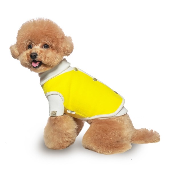 페오펫몰,[설날특가] 그루밍독 반려동물 에그 스마일 후리스 조끼 강아지옷 S-2XL