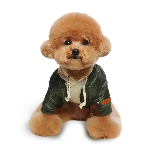 페오펫몰,그루밍독 반려동물 항공 패딩 점퍼 S-2XL, 2 colors