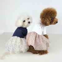 그루밍독 반려동물 러브 레터링 스타 튜튜 원피스 S-2XL, 2 colors