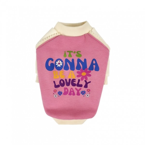 페오펫몰,[보름달특가] 그루밍독 반려동물 커플룩 러블리 데이 기모 맨투맨 티셔츠 S-2XL, 3 colors & 견주용 원피스