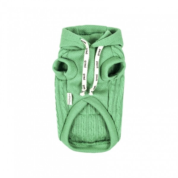 페오펫몰,그루밍독 반려동물 브리즈 니트 후드 티셔츠 S-2XL, 3 colors