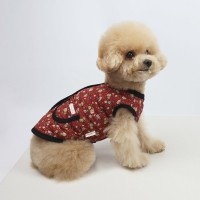 그루밍독 반려동물 레트로 양촌리 조끼 S-2XL, 2colors