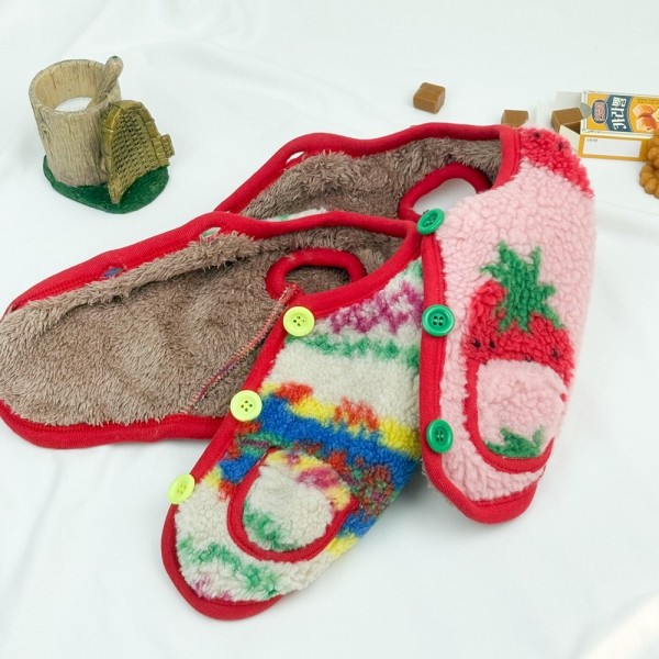 페오펫몰,그루밍독 반려동물 뽀글이 시골조끼 겨울 아우터 강추템