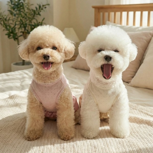 페오펫몰,반려동물 강아지 고양이 궁디팡팡 올인원 호박바지 S-XL, 2colors