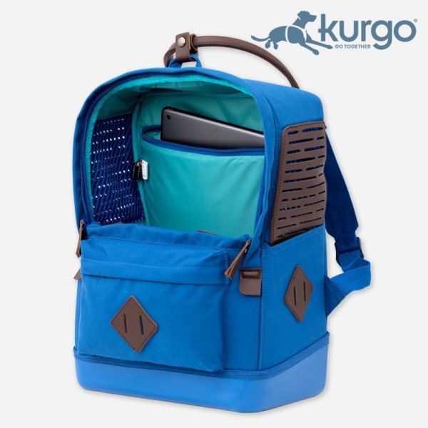 페오펫몰,커고 노매드 캐리어 백팩 블루 강아지 고양이 이동가방