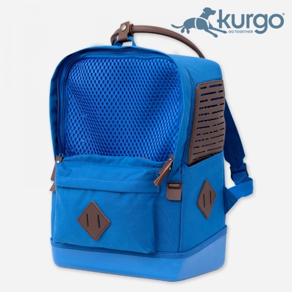 페오펫몰,커고 노매드 캐리어 백팩 블루 강아지 고양이 이동가방