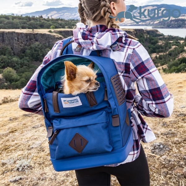 페오펫몰,커고 노매드 캐리어 백팩 블루 강아지 고양이 이동가방