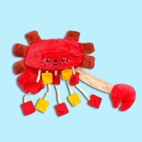 [감사특가]펫베오 자이언트 꽃게 강아지 노즈워크 장난감